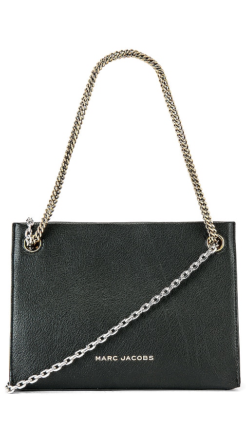 the marc jacobs large double link leather crossbody bag