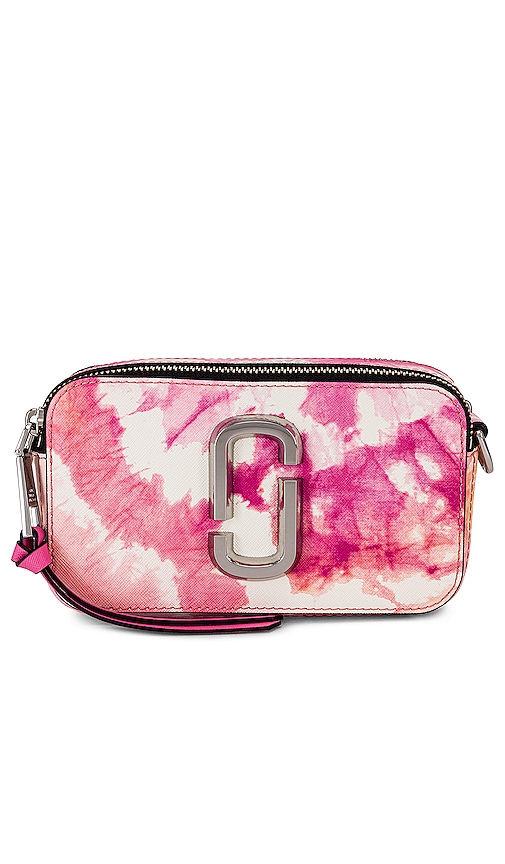 Snapshot leather crossbody bag Marc Jacobs Pink in Leather - 36169068