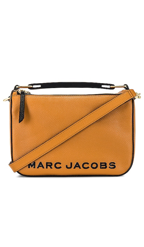 Marc Jacobs Mustard Yellow Pebbled Leather Satchel - clothing