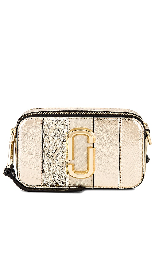 Marc Jacobs The Snapshot Camera Bag Coconut/Multi in Leather with Gold-tone  - US