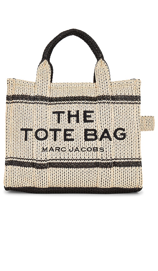 Marc Jacobs, Bags, The Straw Jacquard Medium Tote Bag