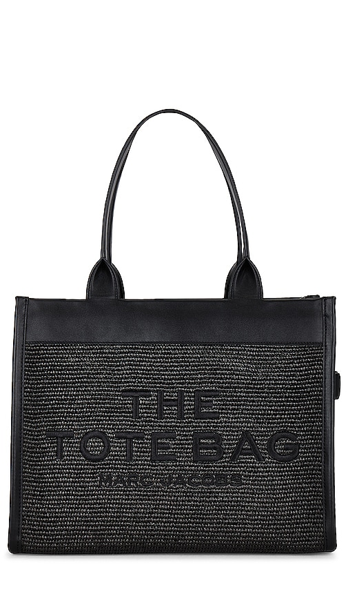 Marc Jacobs The Woven DTM Large Tote Bag in Black