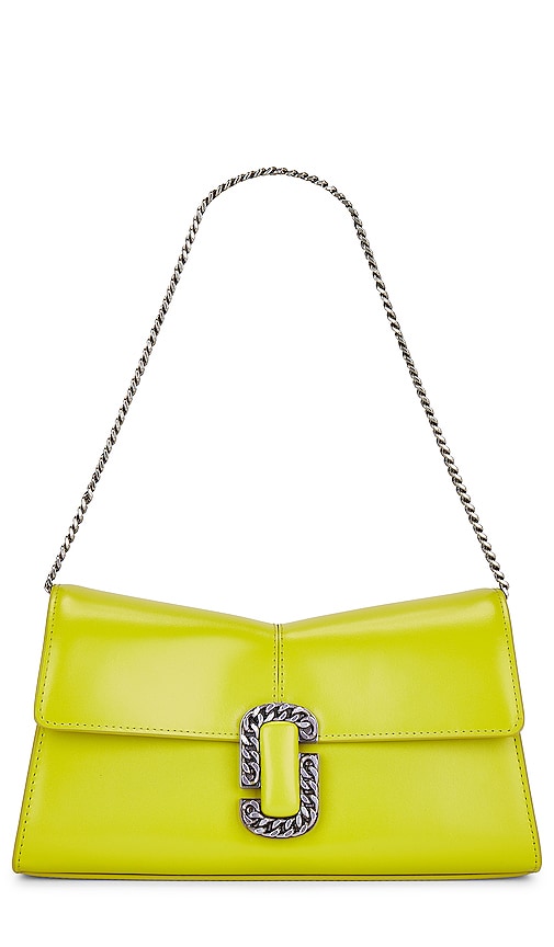 Marc Jacobs The St. Marc Convertible Clutch in Acid Lime