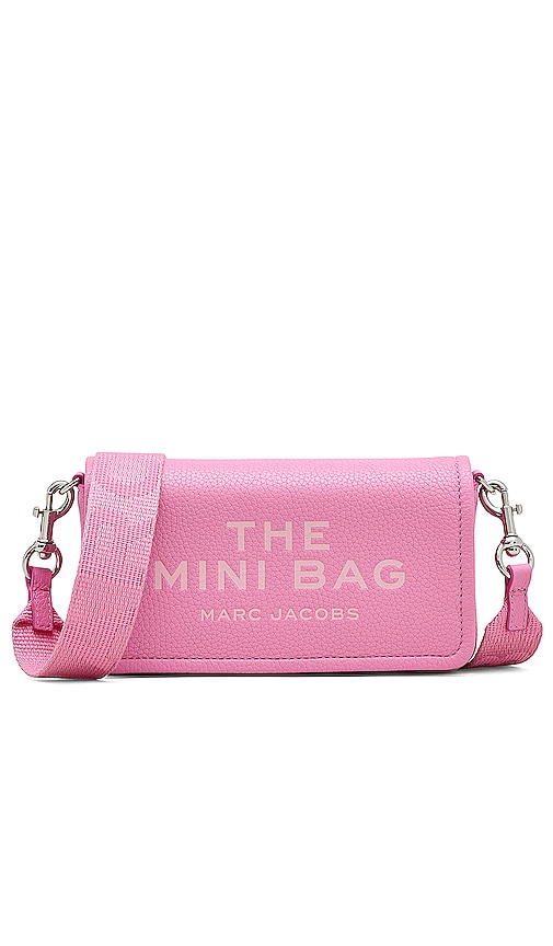 Marc Jacobs The Leather Mini Bag in Petal Pink | REVOLVE