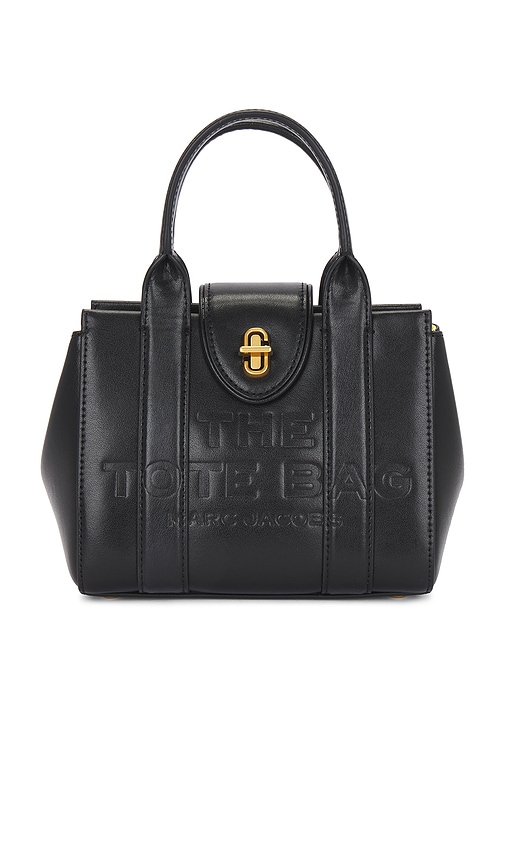 Shop Marc Jacobs The Turnlock Crossbody Tote Bag In Black