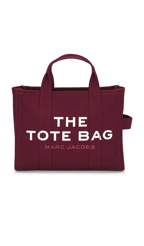 Shop Marc Jacobs The Canvas Medium Tote Bag In Burgundy