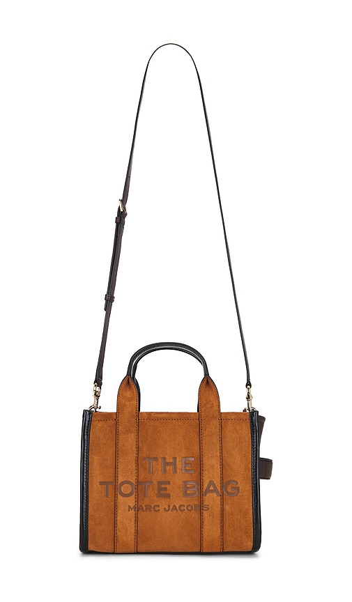 Marc Jacobs The Suede Small Tote Bag In Brown