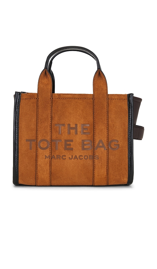 Marc Jacobs The Suede Small Tote Bag In Brown