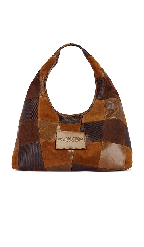Marc Jacobs The Suede Patchwork Sack Bag In Multi