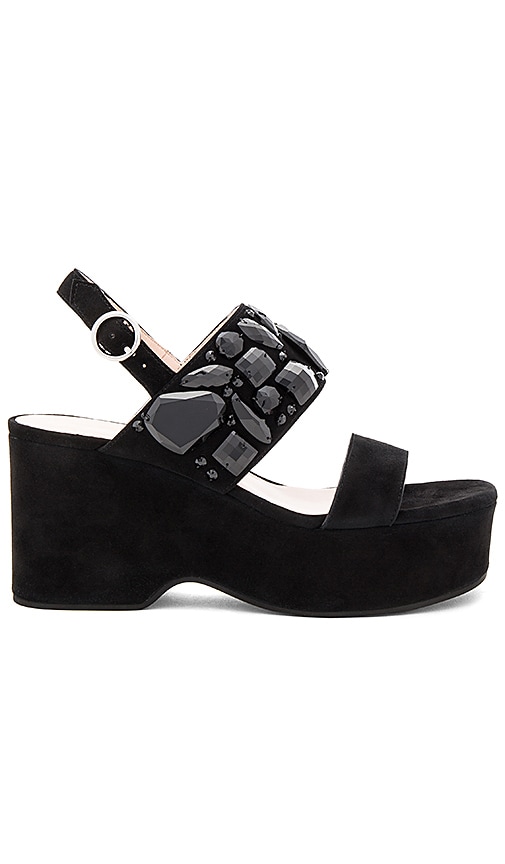 Lily Embellished Wedge Sandal