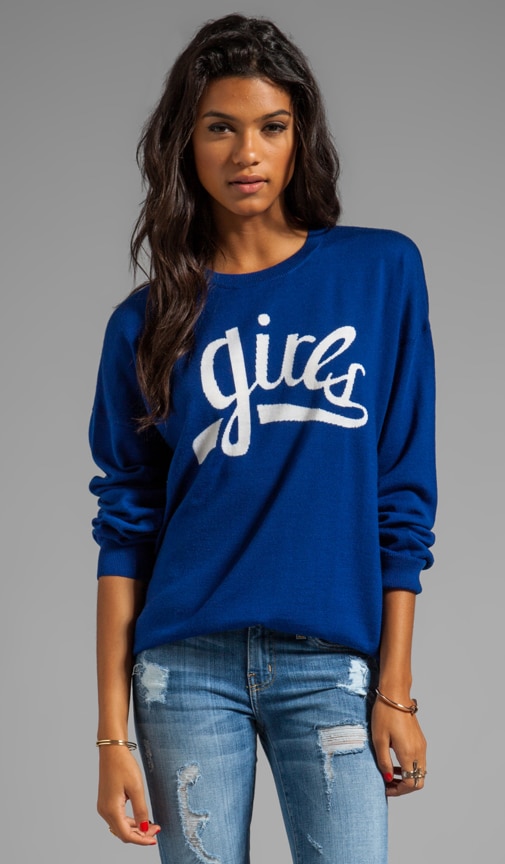Girls' Intarsia Sweater