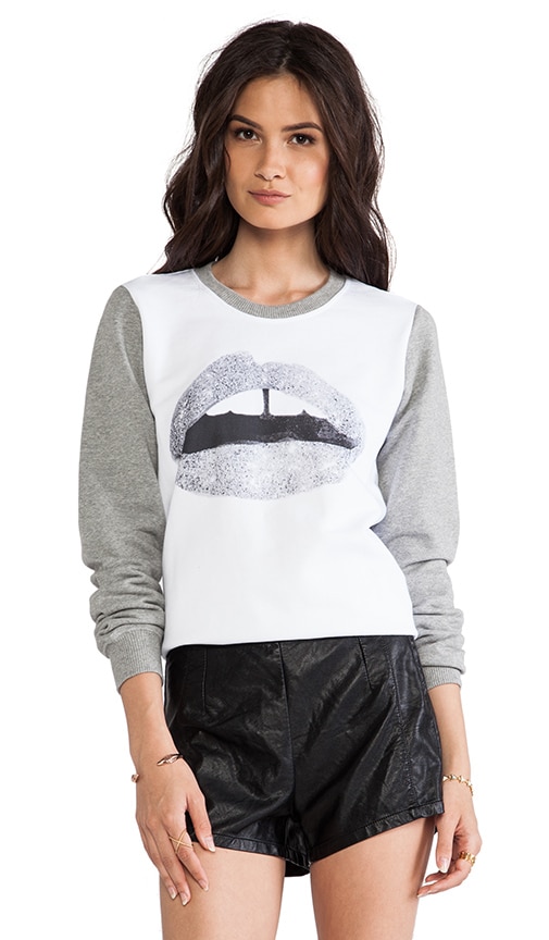 Glitter Lip Sweatshirt