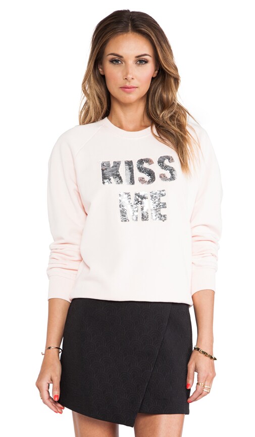 Kiss Me Cut Out Sweatshirt