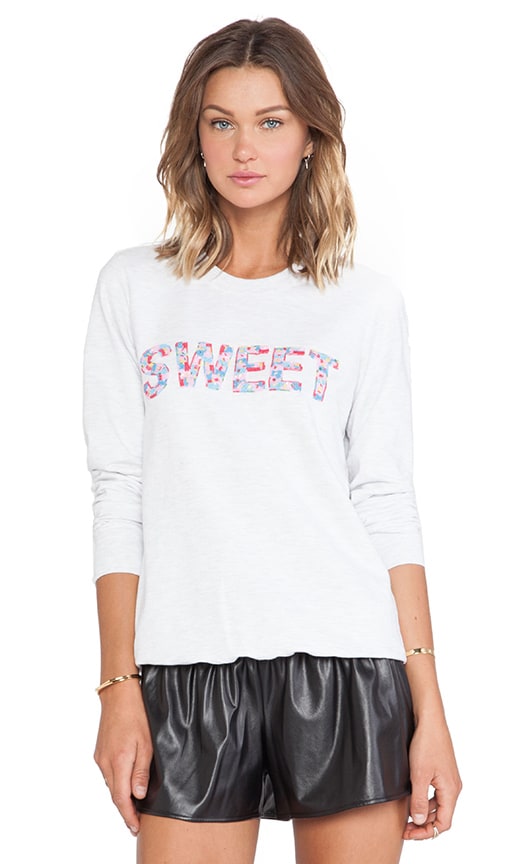 Sweet Beaded Sweatshirt