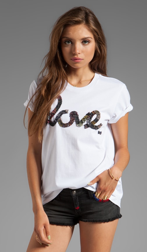 Love Ruffle Tee