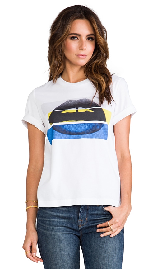 Color Block Lara Lip tee