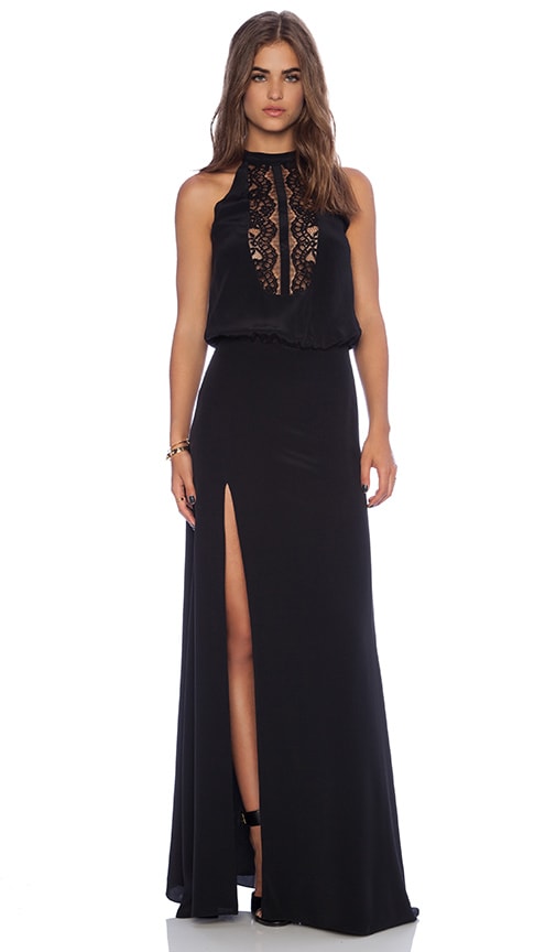 Lace Halter Gown