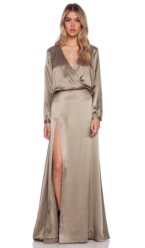 Wrap Gown