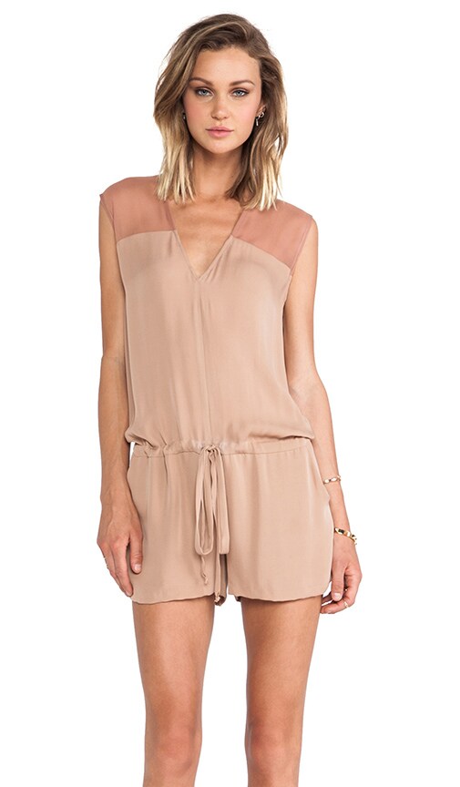 Chiffon Yoke Romper
