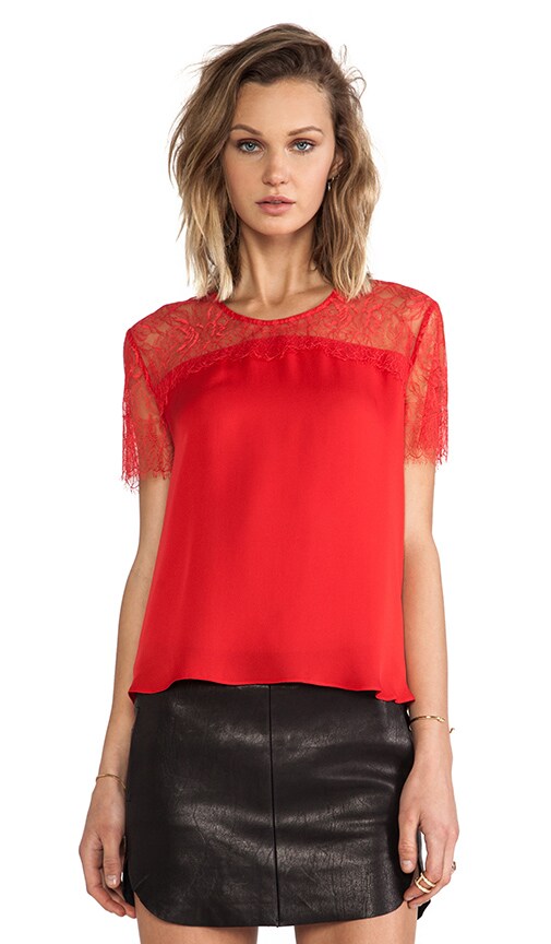 Lace Yoke Tee