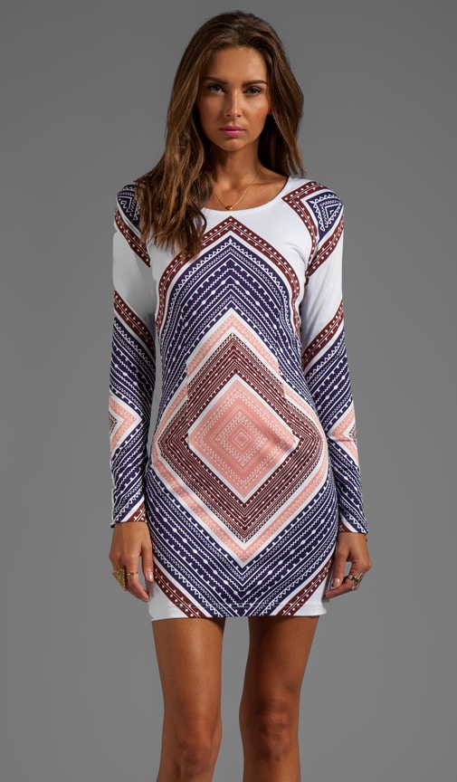 Violet Mesh Dress
