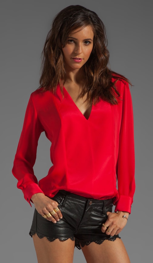 V Neck Blouse