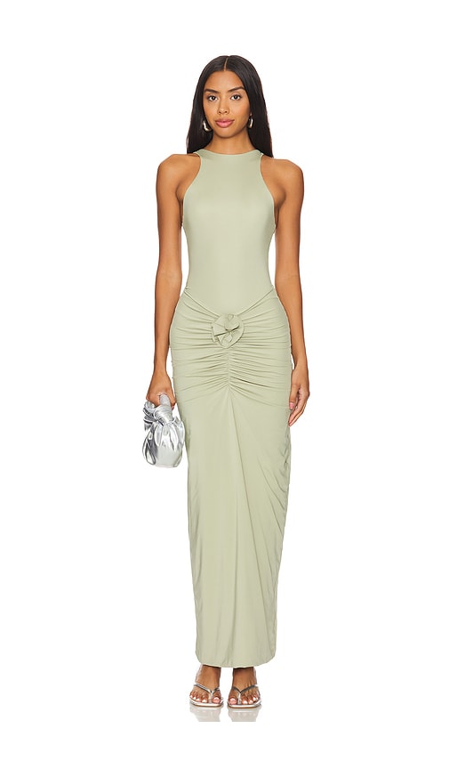 Maygel Coronel Alquimia Maxi Dress in Laurel