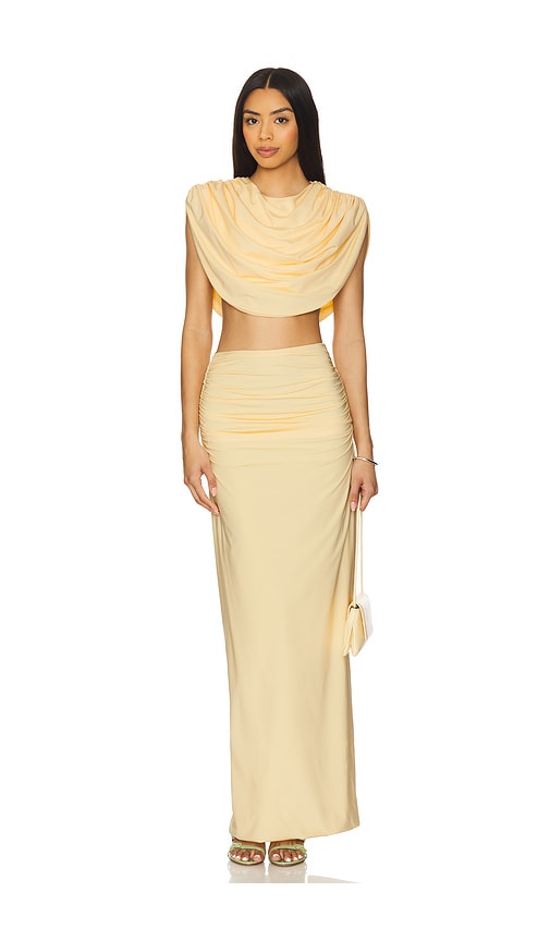 Amalra Dress in Lemon.
