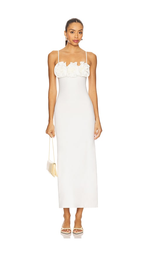 Aura Dress in White.