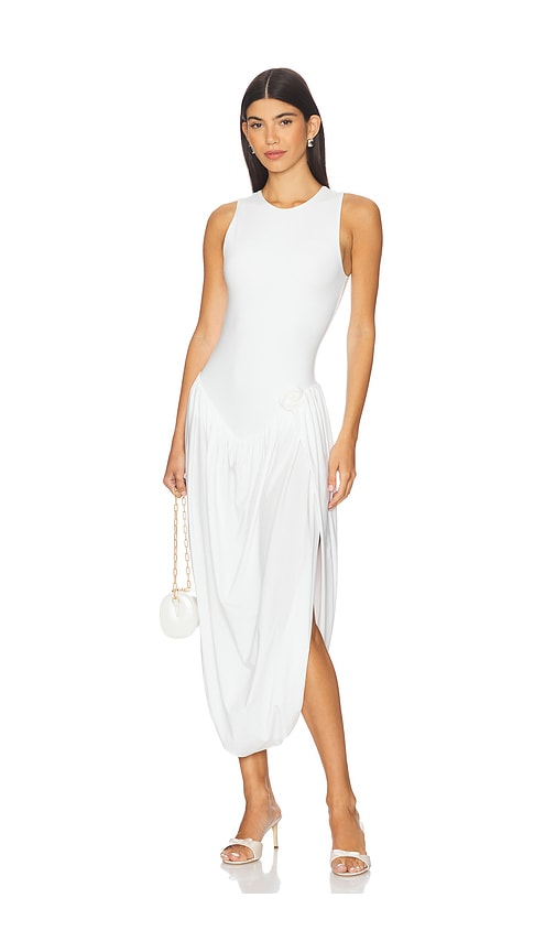 Marsalina Dress in White.