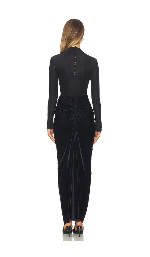  Maygel Coronel Maxikleid Guemica In Black. 