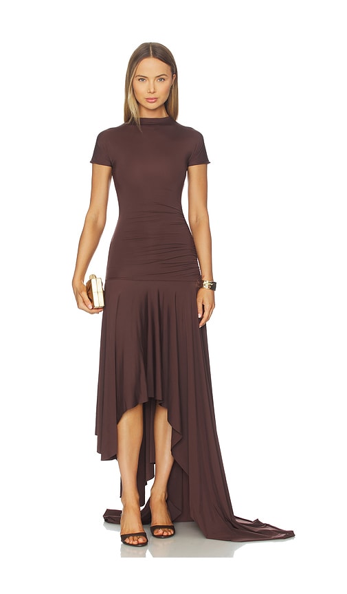 Maygel Coronel Cardozo Dress in Brown