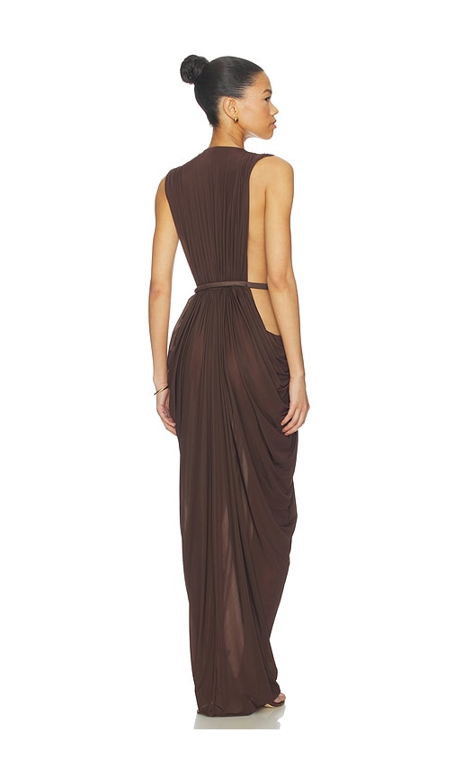  Maygel Coronel Kleid Baluarte In Brown. Größe S/m. Also In M/l. 