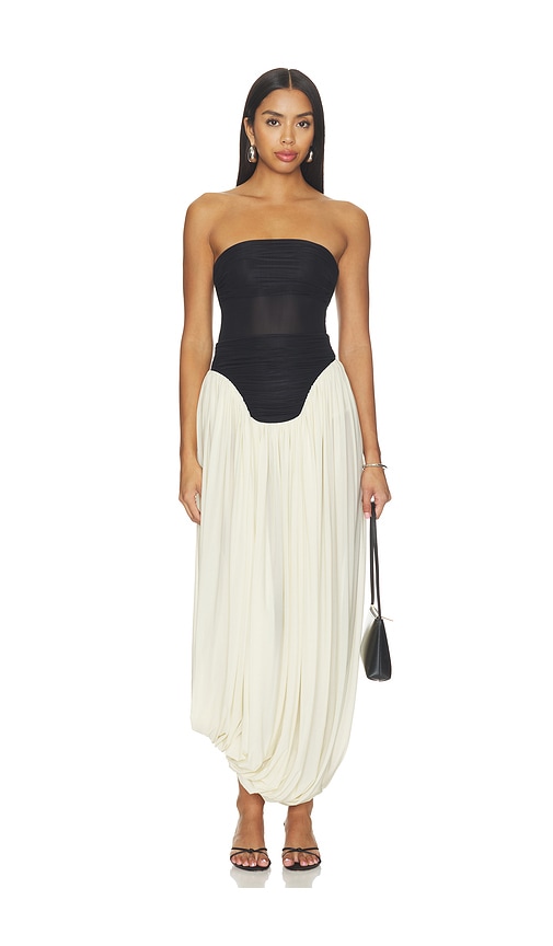 Maygel Coronel ROBE BUSTIER LUX en Cream Taille SM Also en XXSXS ML XLXXL 724 €