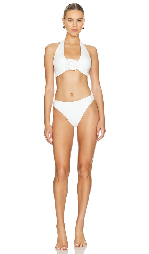 Shop Maygel Coronel Lebrija Bikini In Off White