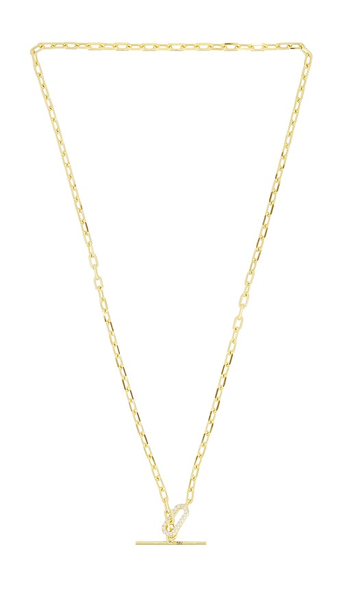 Mazin Jewels COLLIER VAULT en Metallic Gold.