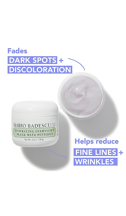  Mario Badescu Mascarilla Para La Noche Hydrating Overnight Mask With Peptides En Color Belleza: Na Talla All . 