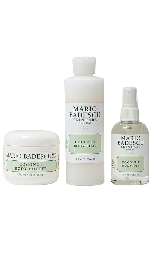 Shop Mario Badescu Coconut Body Essentials In N,a