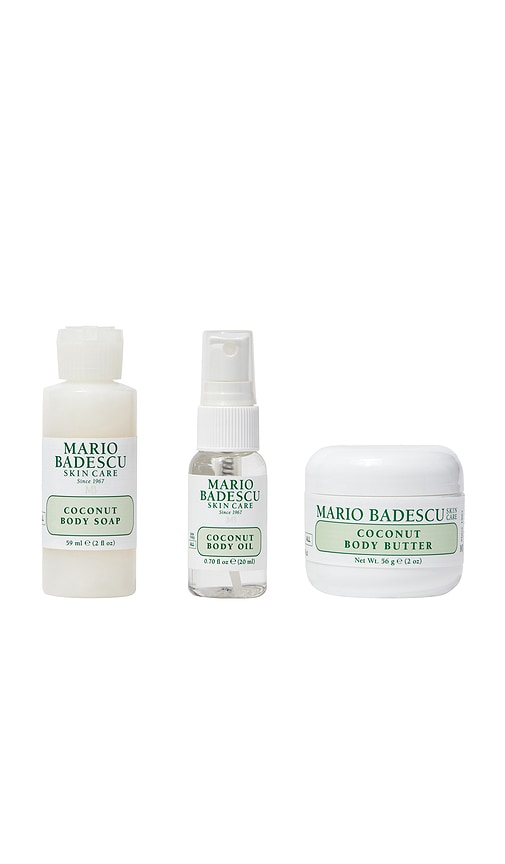 Mario Badescu Coconut Body Travel Trio