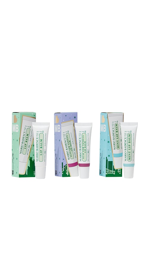 Mario Badescu Lip Balm Trio