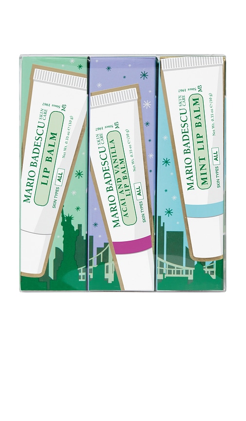 Mario Badescu Lip Balm Trio