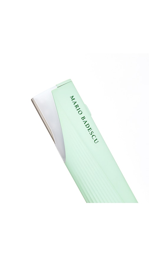 Mario Badescu Ultrasonic Dermaplane Wand & Eyebrow Trimmer In Transparent