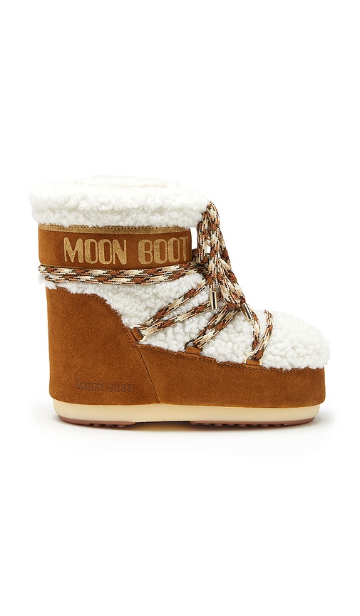 MOON BOOT Kids Icon Shearling Low Boot
