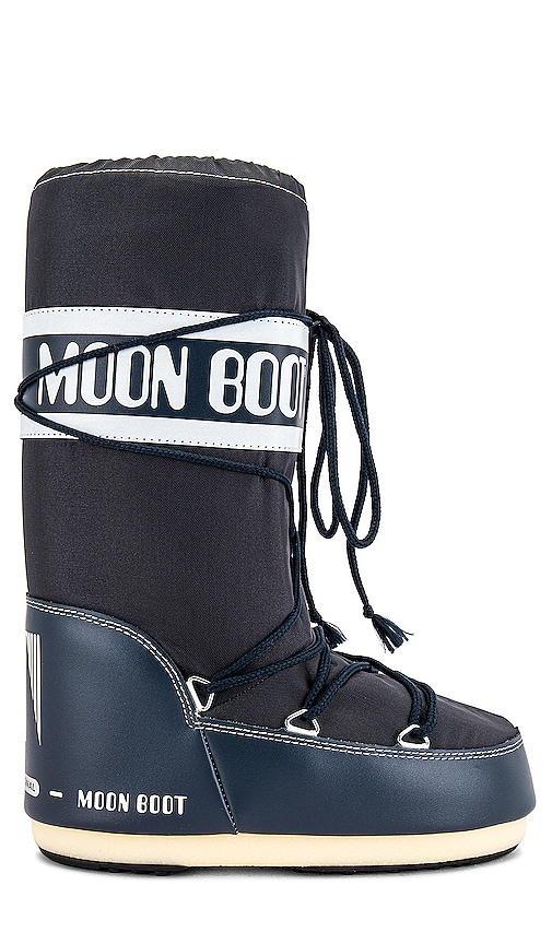 MOON BOOT Nylon Boot in Blue