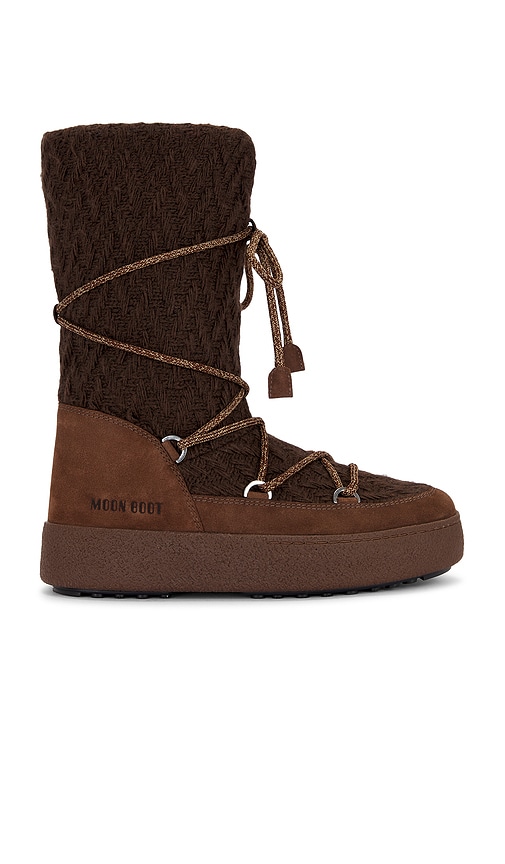 MOON BOOT X Guest in Residence L Track Boot in Cocoa | REVOLVE