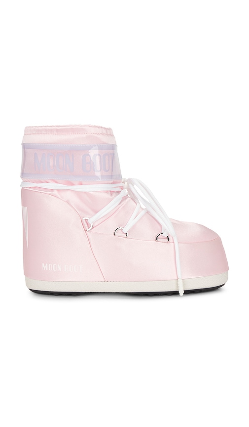 MOON BOOT Icon Low Pearly Boot in Rose