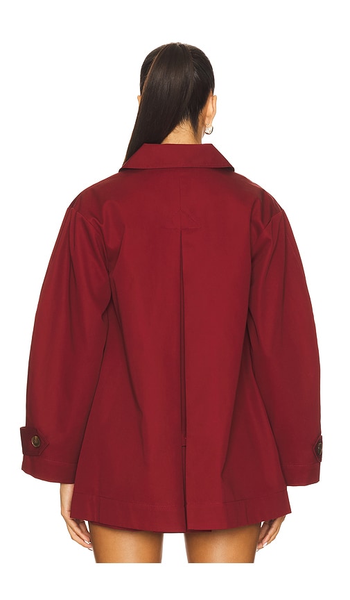  Matthew Bruch Cargojacke In Burgundy. Größe S. Also In Xs. 