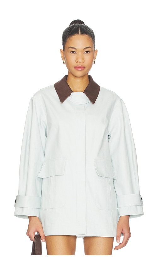 Matthew Bruch Cargo Barn Jacket In White