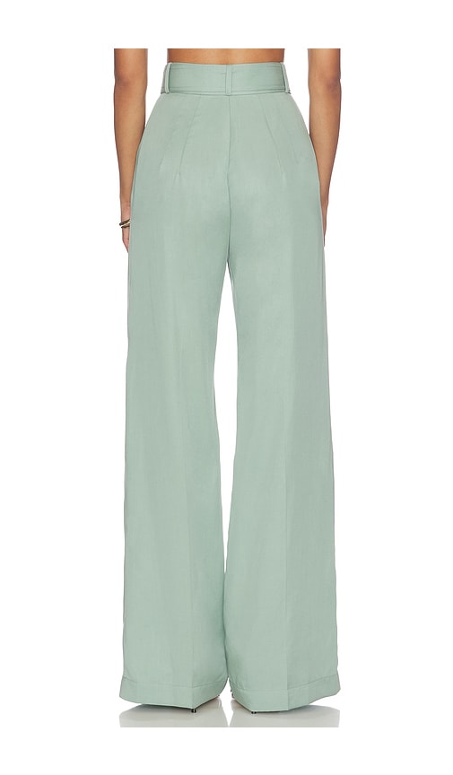 MATTHEW BRUCH Belted Wide Leg Trouser | Thumbnail 4 MATTHEW BRUCH Belted Wide Leg Trouser | Thumbnail 4