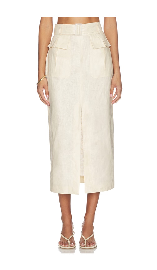 MATTHEW BRUCH Cargo Midi Skirt